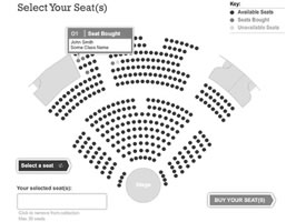 Insead interactive seat booking